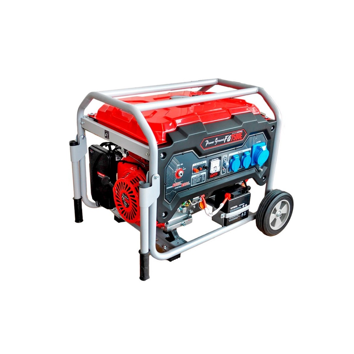 groupe électrogène thermique 6,5kw monophasé démarrage électrique – Image 10