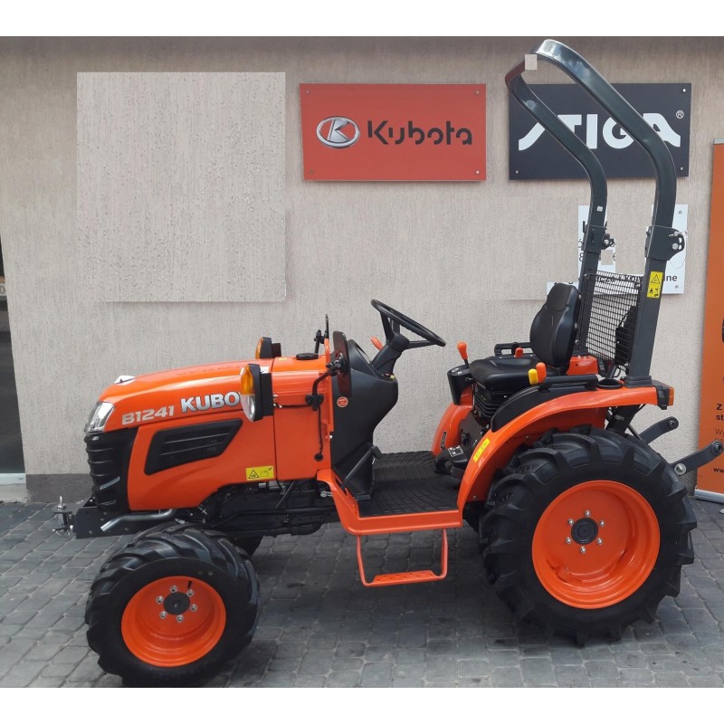 micro-tracteur kubota b1241dw homologué route