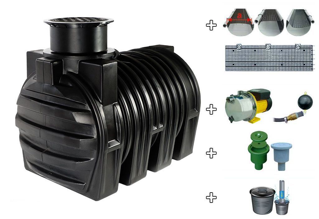 cuve recuperateur eau purist 3400 l