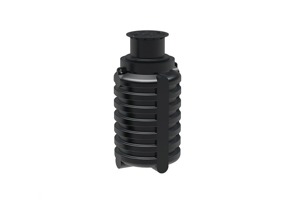 puits en polyéthylène à enterrer avec dôme coulissant 2000 l