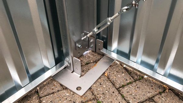 Tente-magasin WT609, 6 m de large, espace de stockage et de travail – Image 11