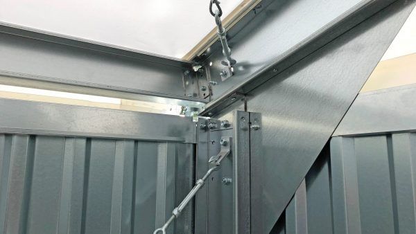 Tente-magasin WT609, 6 m de large, espace de stockage et de travail – Image 12