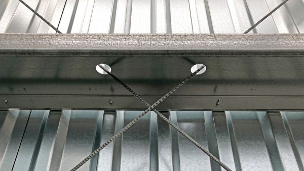 Tente-magasin WT609, 6 m de large, espace de stockage et de travail – Image 10