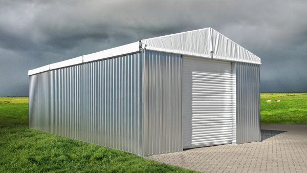 Tente-magasin WT609, 6 m de large, espace de stockage et de travail