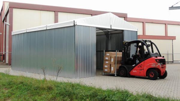 Tente-magasin WT609, 6 m de large, espace de stockage et de travail – Image 9