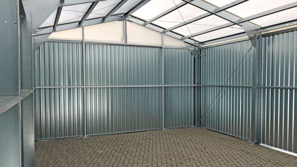 Tente-magasin WT609, 6 m de large, espace de stockage et de travail – Image 8